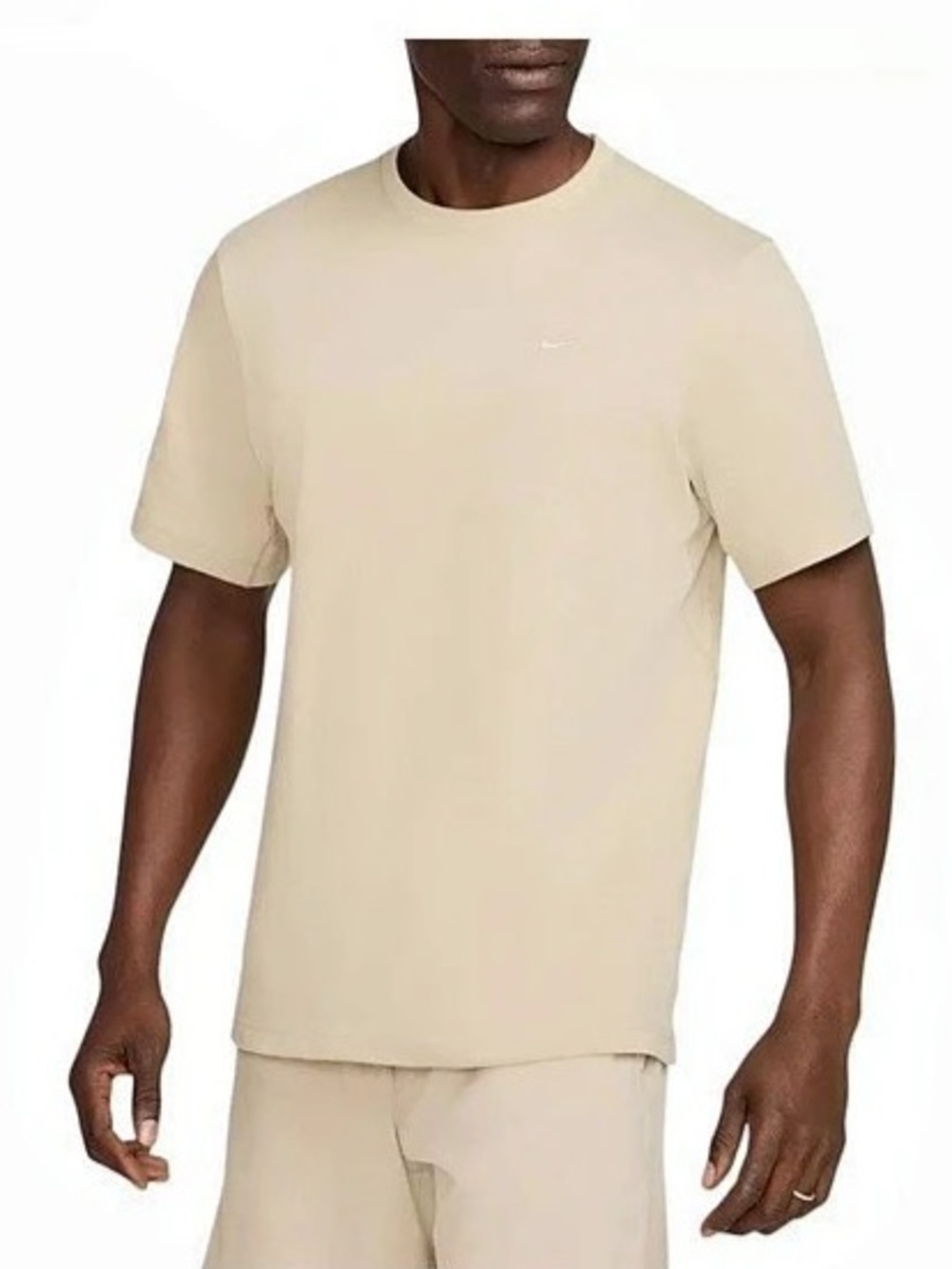Nike Dri-FIT Primary Training T-Shirt Short Sleeve Tee Desert Khaki Tan Small